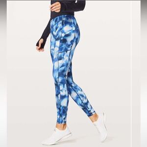 LULULEMON Speed Up Tight Legging Blush Blossom Alpine White Midnight Navy Blue 4